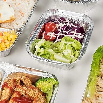 750ml Aluminum Foil Containers with Board Lids(SP-0022)
