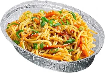 1650ml Aluminum Foil Containers with Board Lids (Oval Shape)(SP-0026)