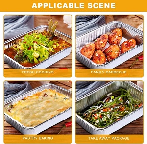 8500ml Aluminum Foil Containers with Alu Foil Lids(SP-0032) 8500ml Aluminum Foil Containers with Alu Foil Lids(SP-0032)