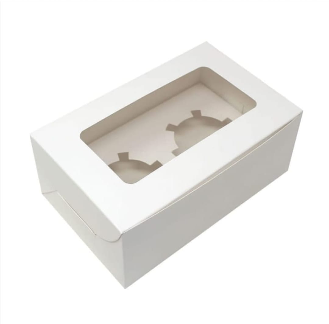 Cup Cake Box (02 Holes)(SP-0036) Cup Cake Box (02 Holes)(SP-0036)