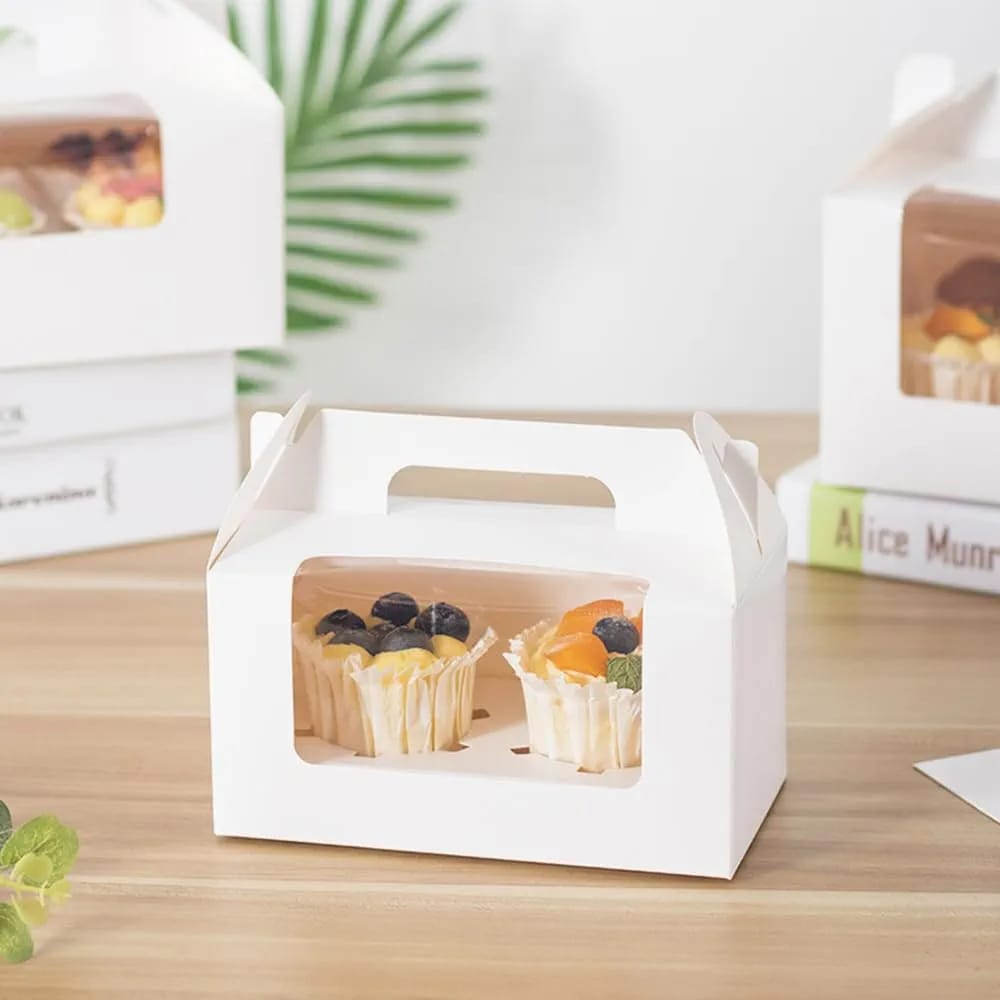 Cup Cake Box (02 Holes)(SP-0036) Cup Cake Box (02 Holes)(SP-0036)