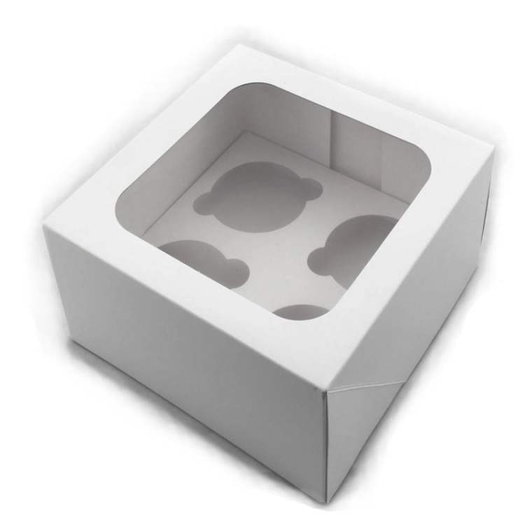 Cup Cake Box (04 Holes)(SP-0037)