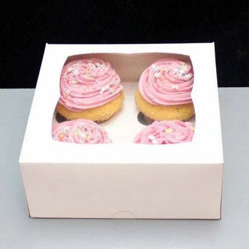 Cup Cake Box (04 Holes)(SP-0037)