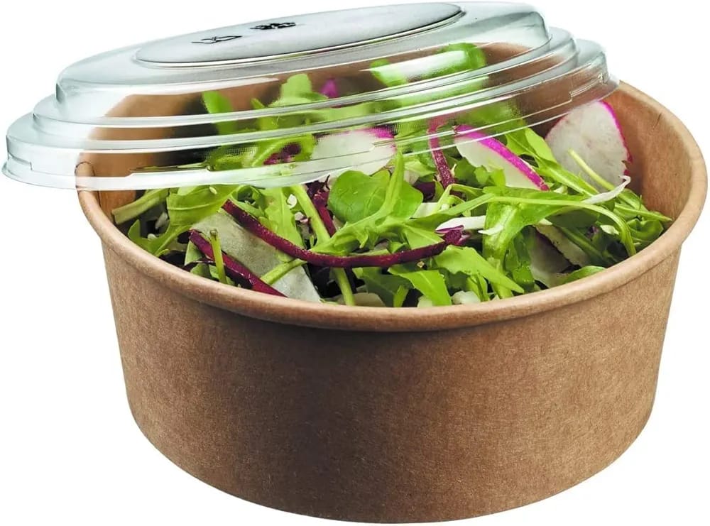 Round Shape Kraft Salad Box(SP-0044) Round Shape Kraft Salad Box(SP-0044)