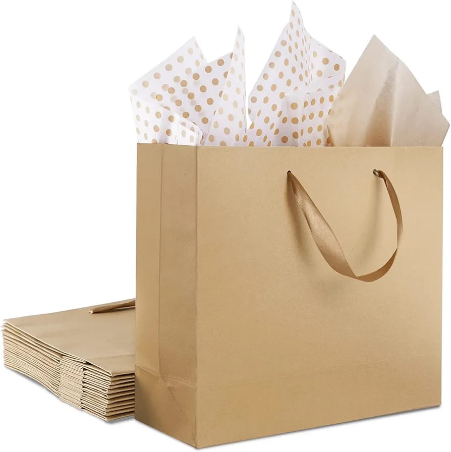 Kraft Gift Bags Medium(SP-0062) Kraft Gift Bags Medium(SP-0062)