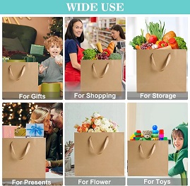 Kraft Gift Bags Medium(SP-0062) Kraft Gift Bags Medium(SP-0062)