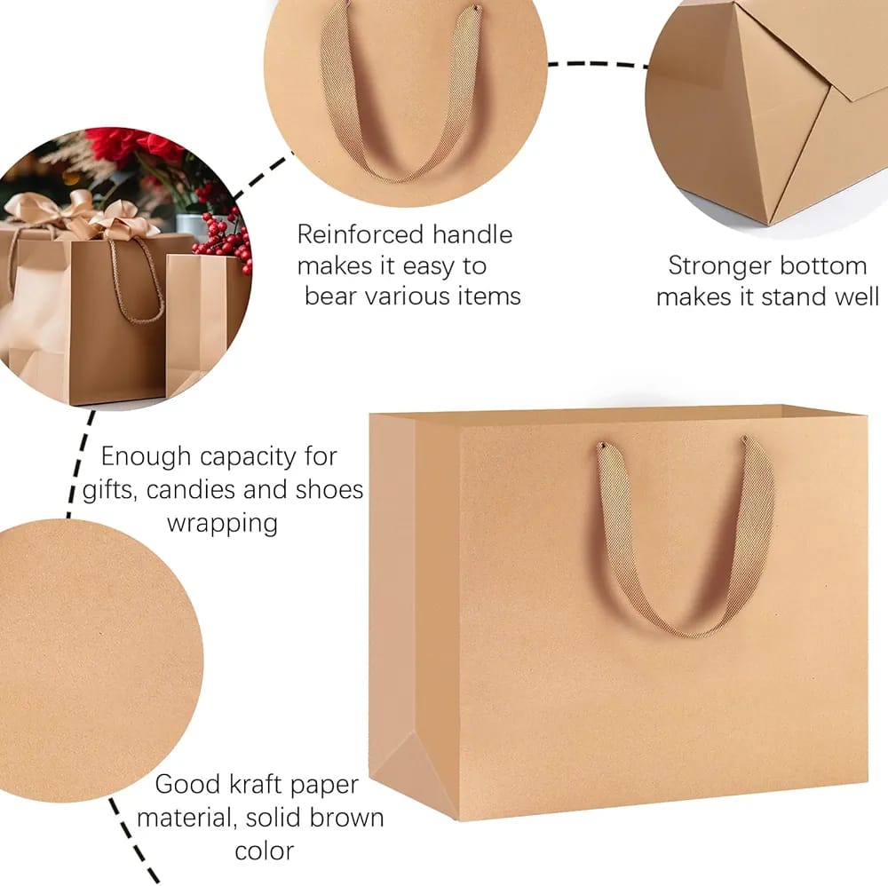 Kraft Gift Bags Large(SP-0063) Kraft Gift Bags Large(SP-0063)