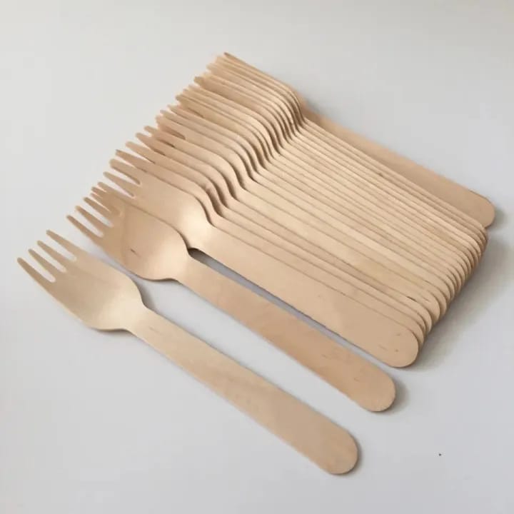 5 inch Wooden Fork-Natural(100Pcs)(CRI-0060) 5 inch Wooden Fork-Natural(100Pcs)(CRI-0060)