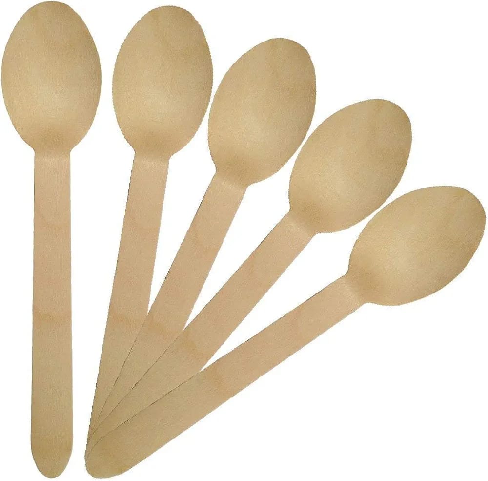 160mm Wooden Spoon-Natural(100Pcs)(CRI-0064) 160mm Wooden Spoon-Natural(100Pcs)(CRI-0064)