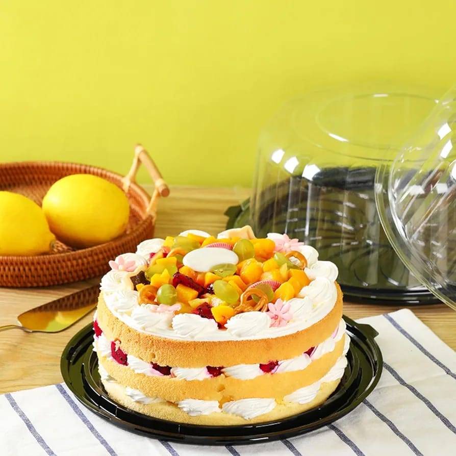 Gateau Cake Boxes  7.5" x 2.5" (Round Shape)(SP0079) Gateau Cake Boxes  7.5" x 2.5" (Round Shape)(SP0079)