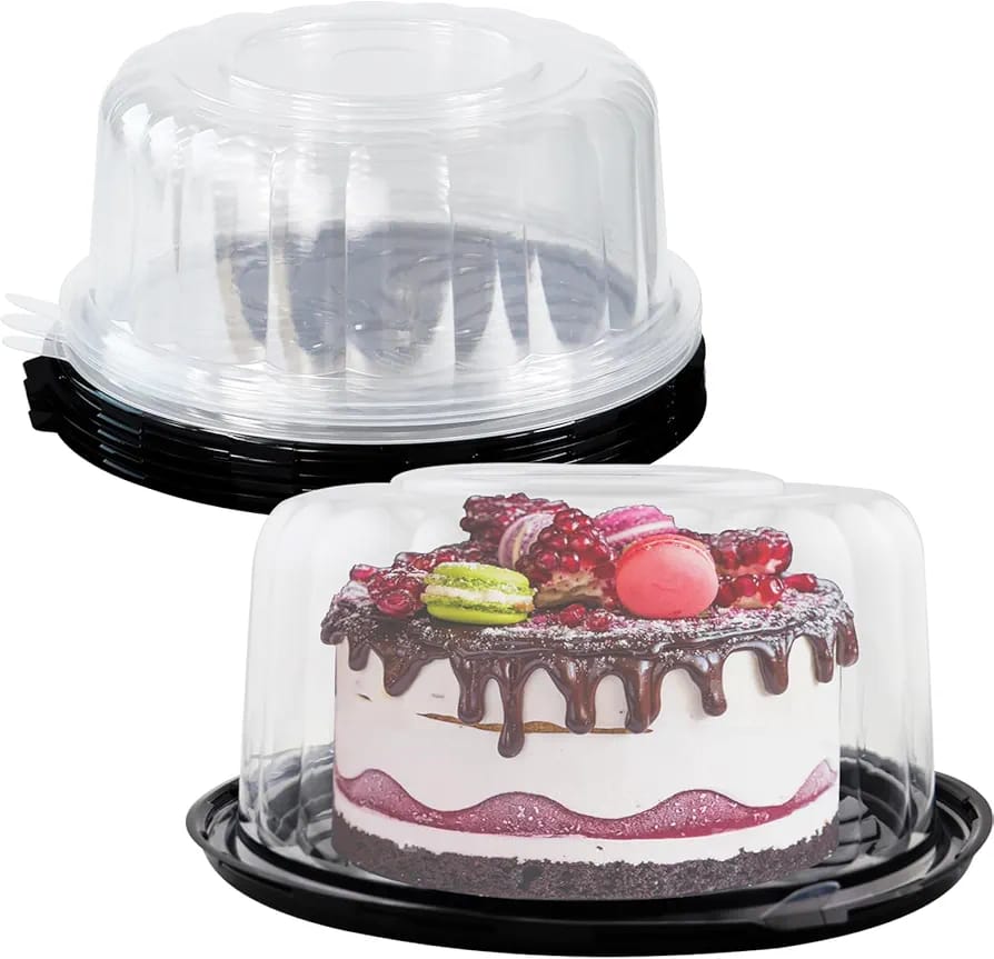 Gateau Cake Boxes  7.5" x 3" (Round Shape)(SP0080) Gateau Cake Boxes  7.5" x 3" (Round Shape)(SP0080)