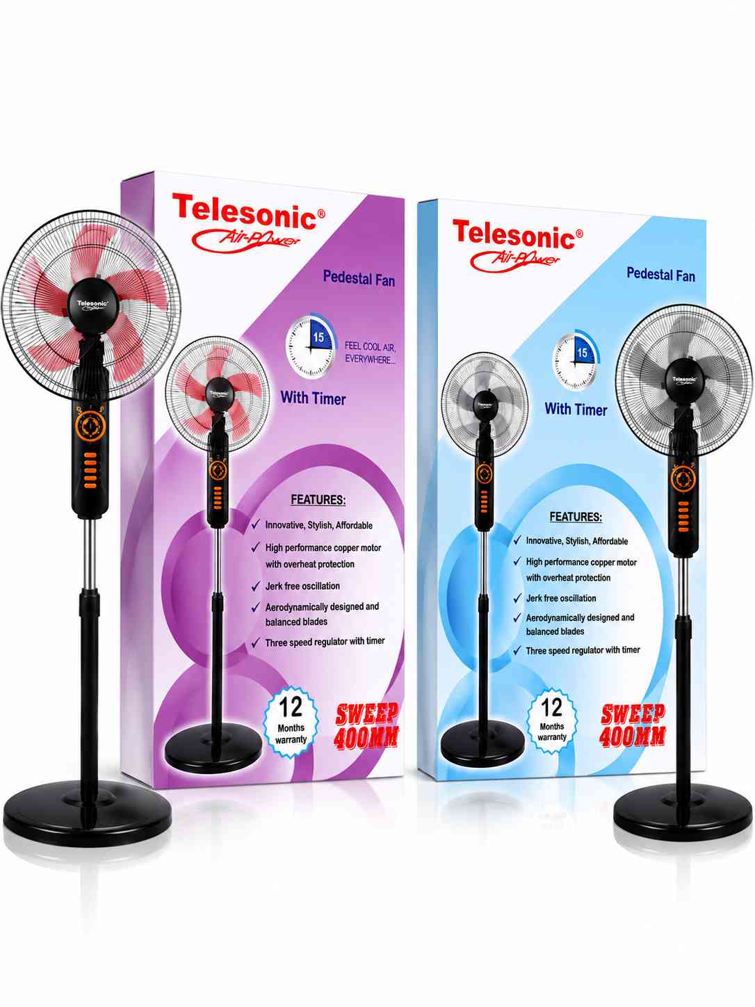 Telesonic Stand Fan (FAN036)