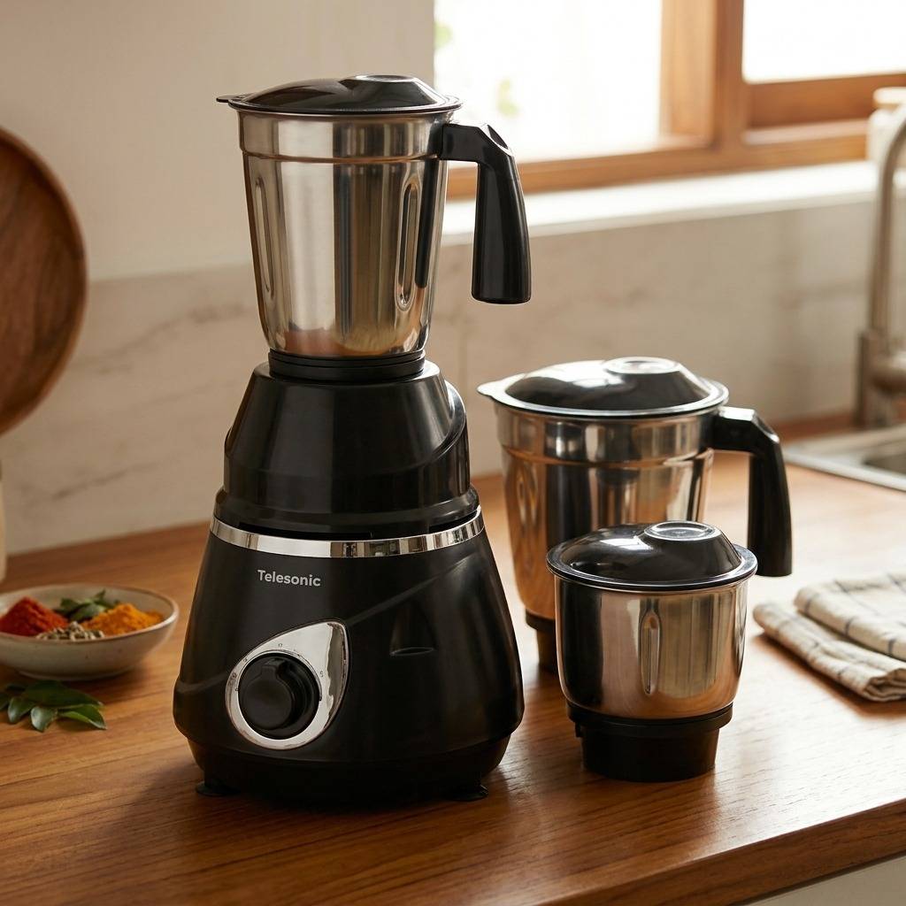 TELESONIC MIXER GRINDER FLAME (BLE021)