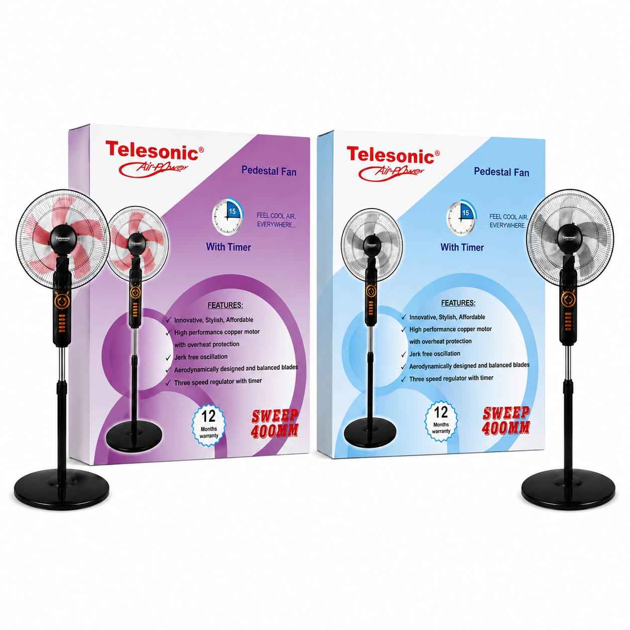 Telesonic Stand Fan (FAN036)