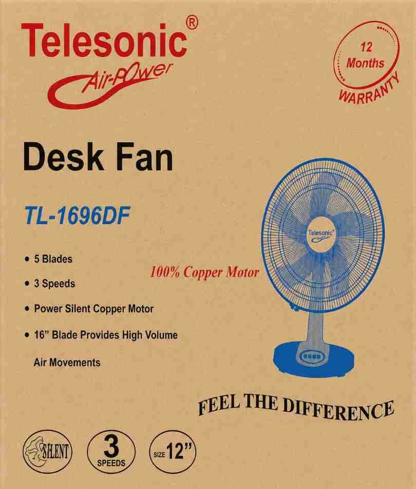 TELESONIC TABLE FAN (FAN037)