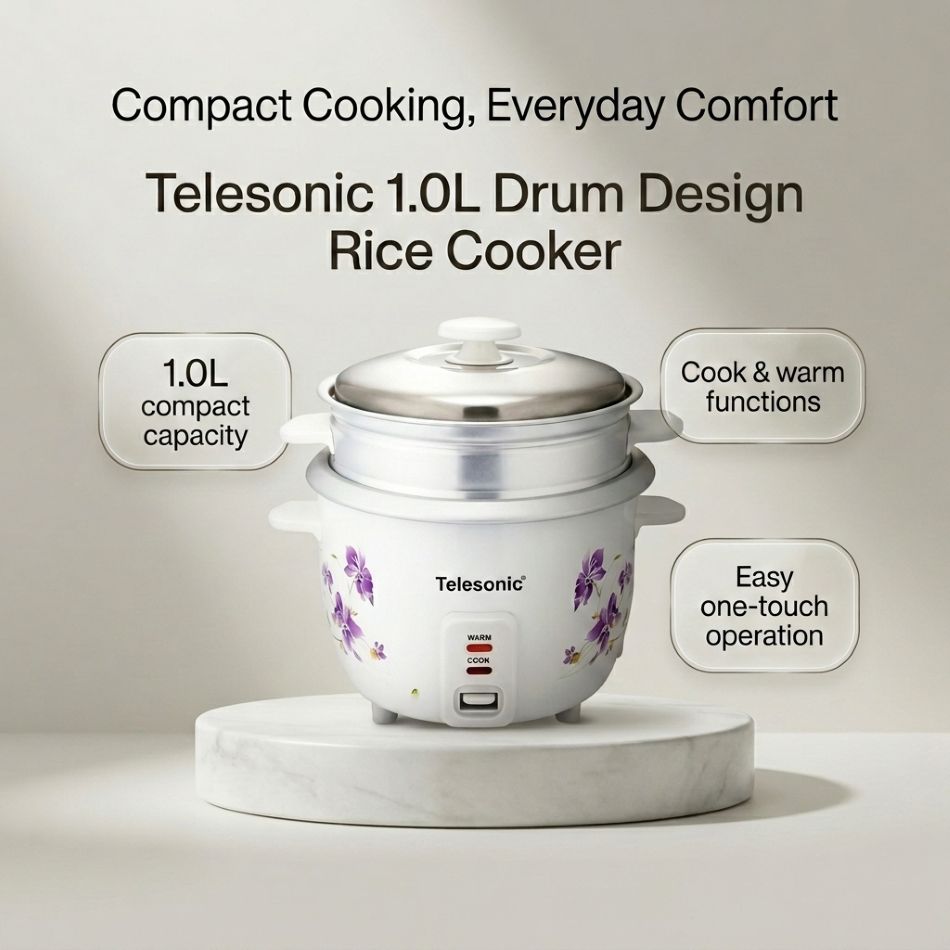 TELESONIC RICE COOKER(RIC022)