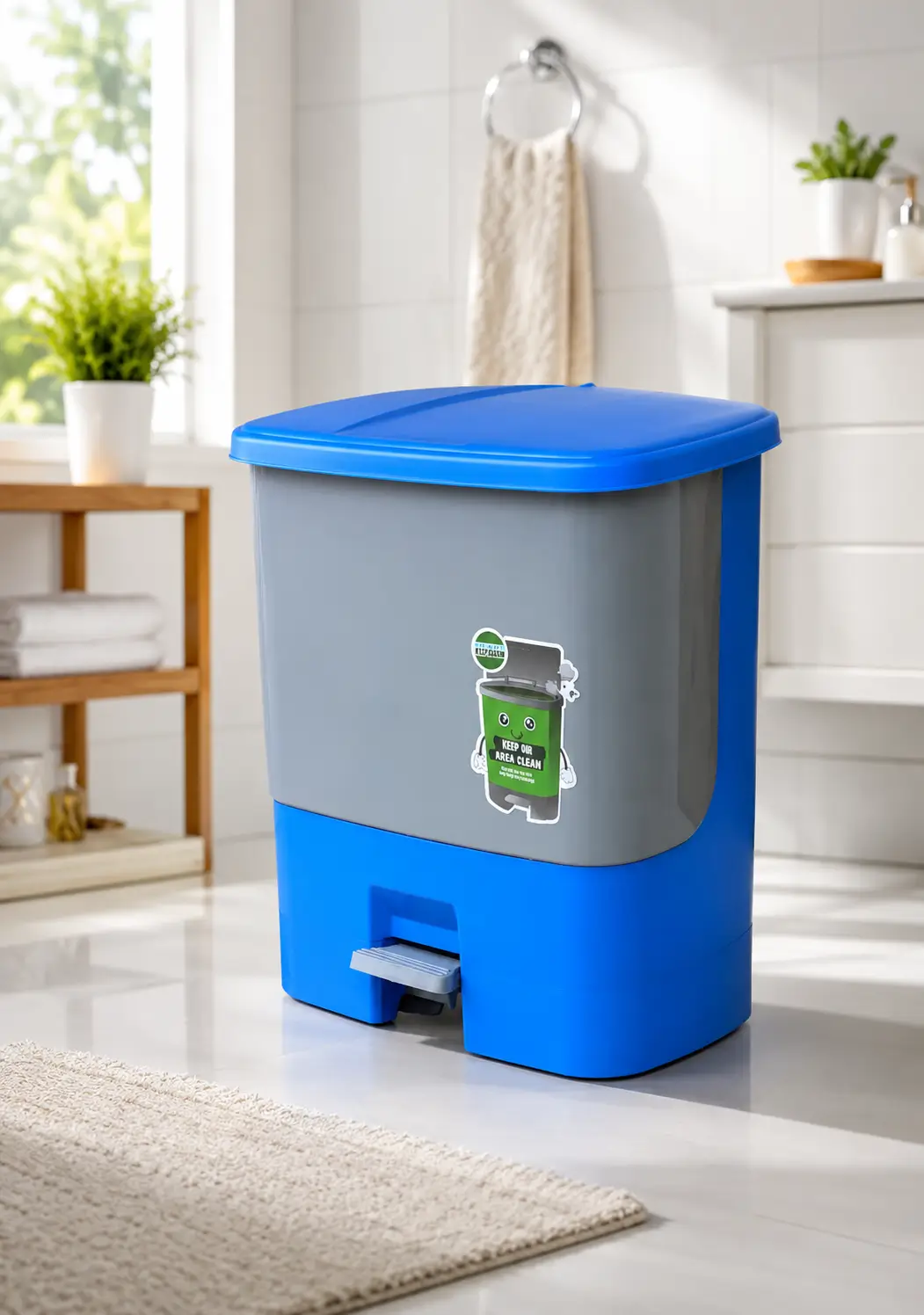 NILKAMAL PADDLE DUST BIN ( DUS054 )